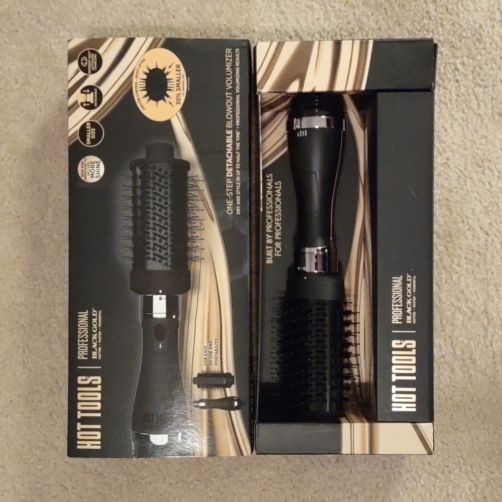 Hot Tools Black Gold One-Step Detachable Blowout And Volumizer